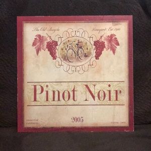 Old Bicycle Vineyards Wall Decor